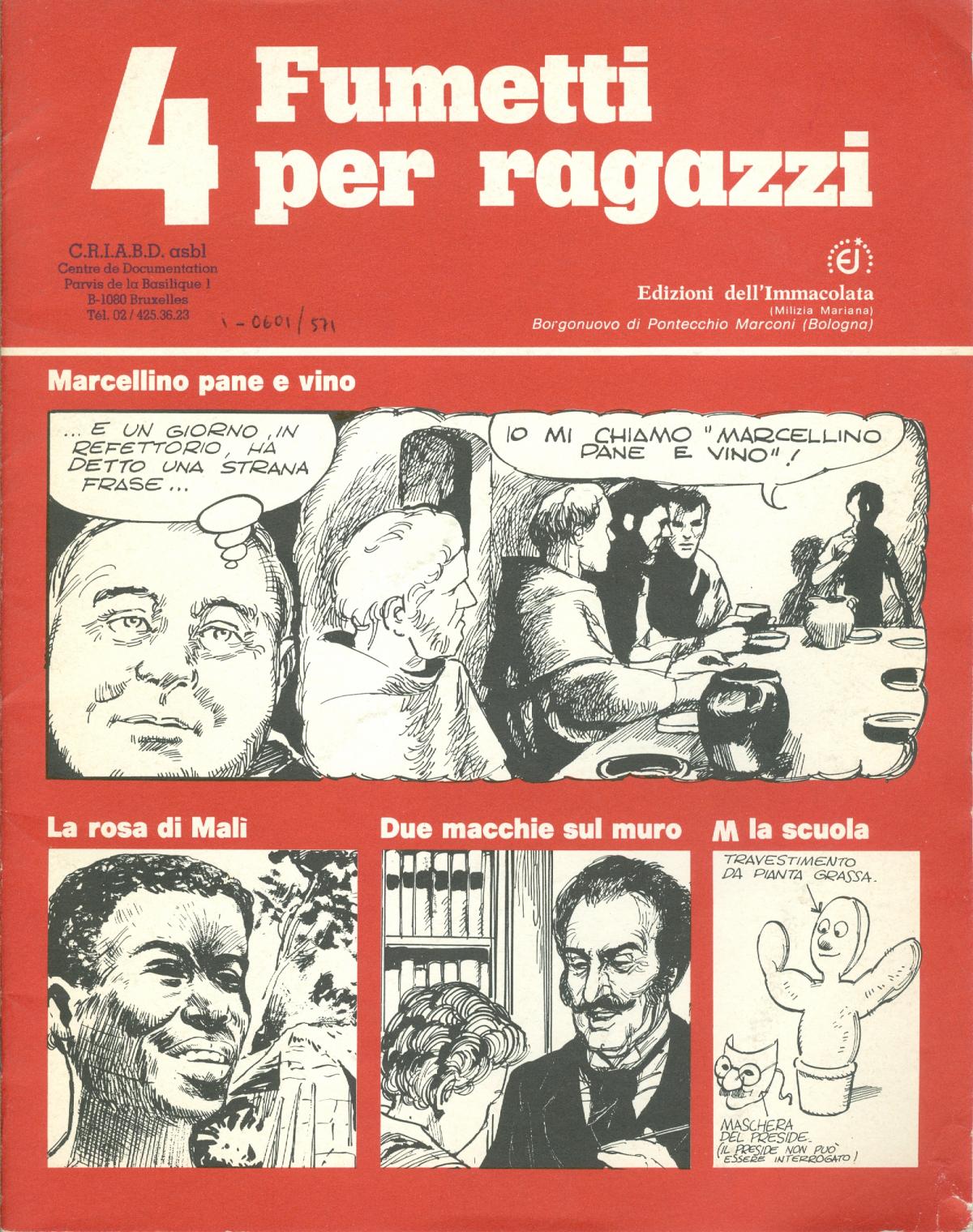 4 fumetti per ragazzi (3ème série)