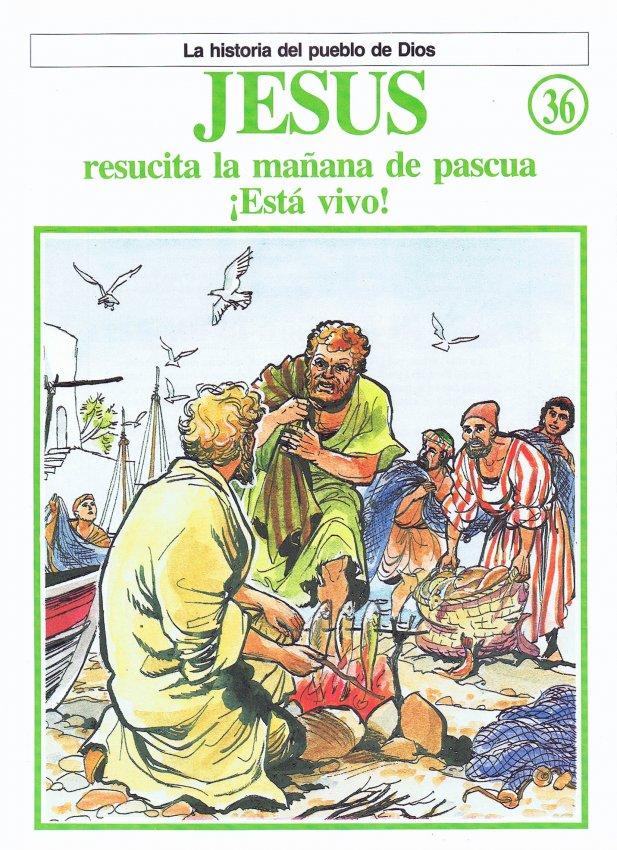 La Historia del Pueblo de Dios. 36. Jesus, resucita la manana de Pascua.  Esta vivo!.