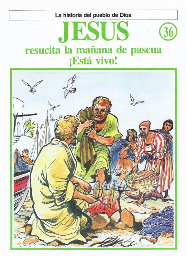 La Historia del Pueblo de Dios. 36. Jesus, resucita la manana de Pascua.  Esta vivo!.