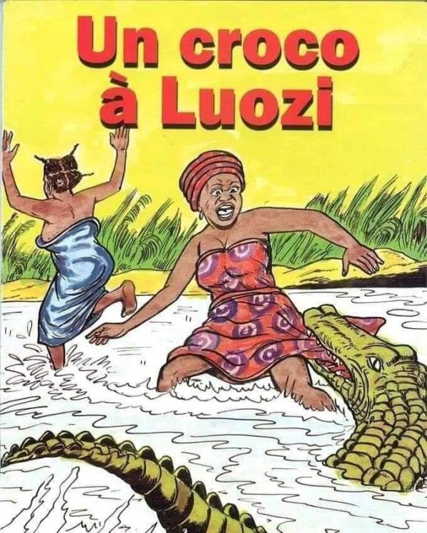 Un croco à Luozi