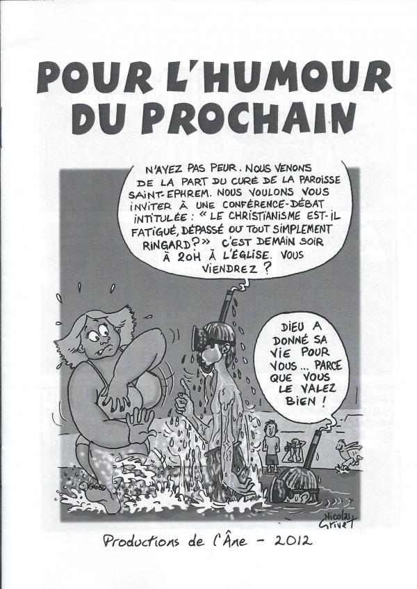 Pour l'humour du prochain