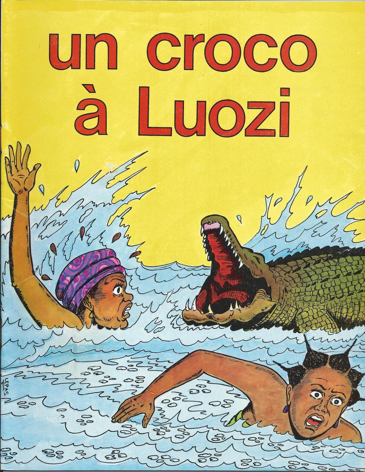 Un croco à Luozi