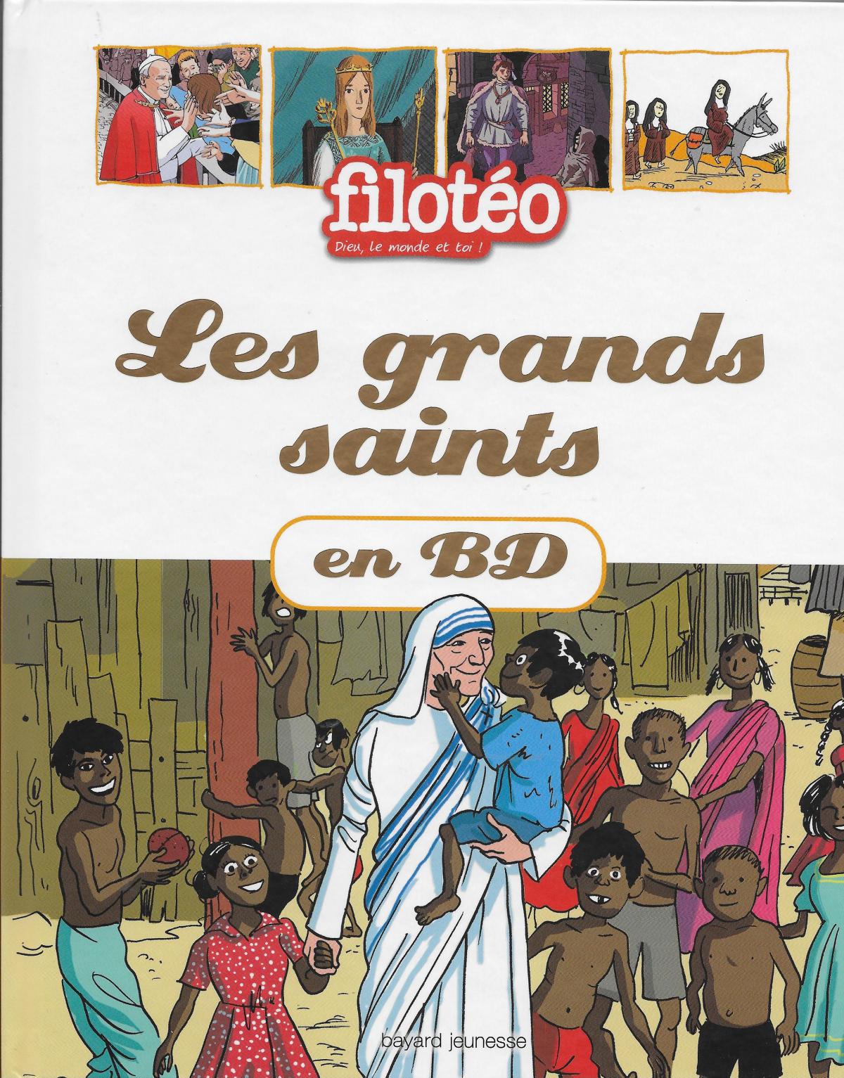 Les grands saints en BD