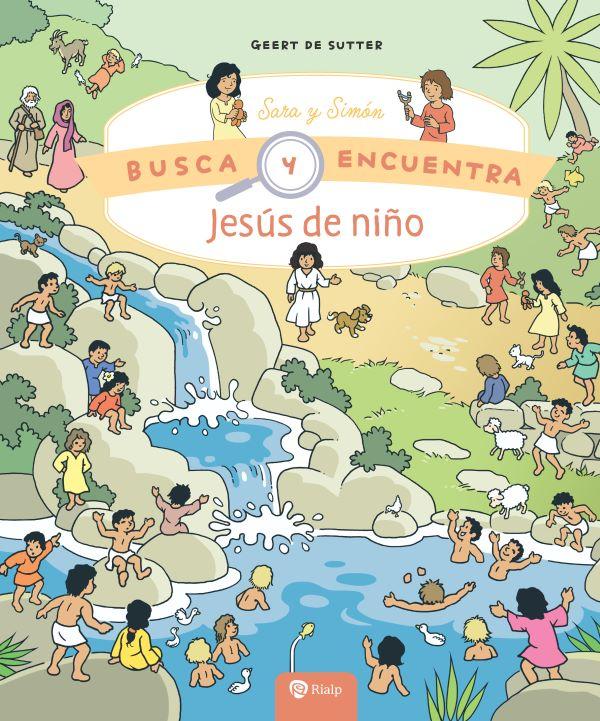 Busca y Encuentra Sara y Simon - Jesus de Nino