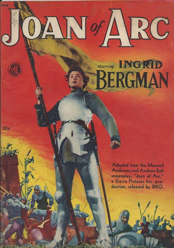 Joan of Arc, from the movie of Victor Fleming with Ingrid Bergman