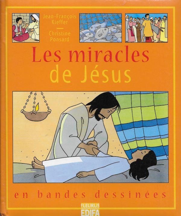 Les miracles de Jésus en bandes dessinées