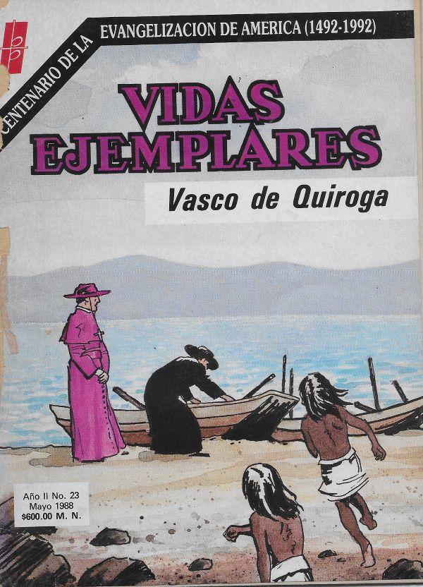 Vidas Ejemplares. Seconda Epoca. 23. Vasco de Quiroga