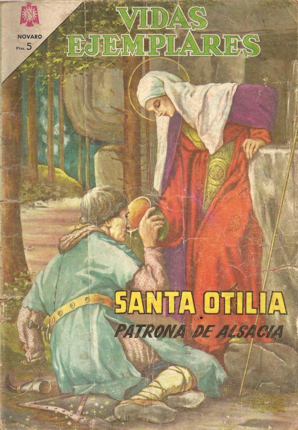 Santa Otilia, Patrona de Alsacia