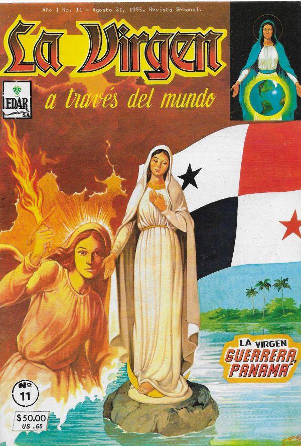 La virgen a traves el mundo. 11. La virgen Guerrera Panama