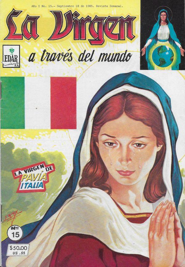 La virgen a traves el mundo 15. La virgen de Pavia, Italia