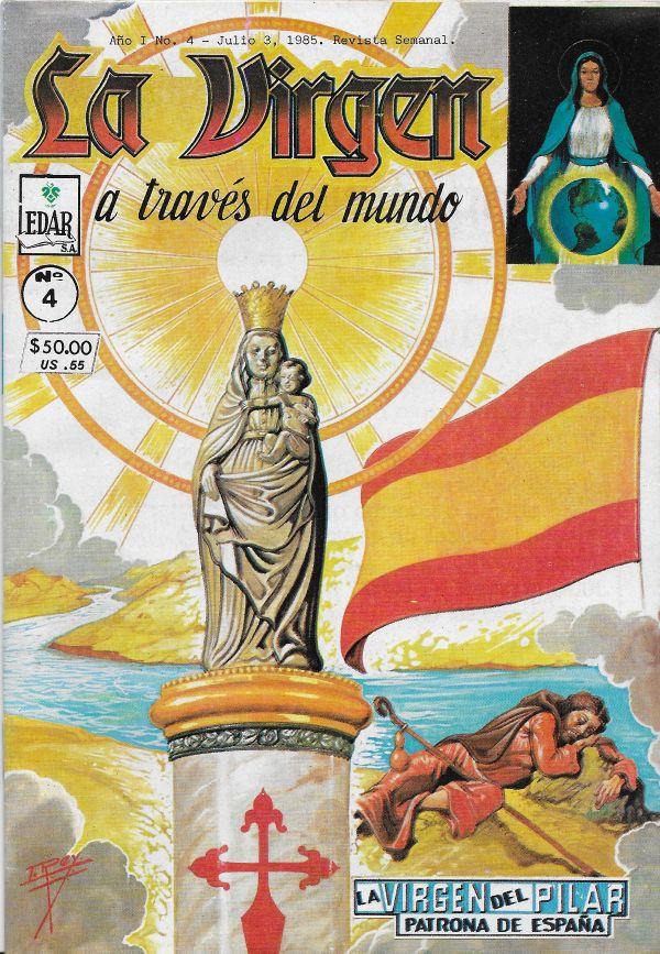 La virgen a traves el mundo 4. La virgen del Pilar