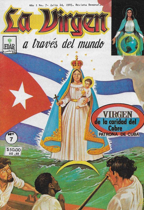 La virgen a traves el mundo 7. Virgen de la caridad del Cobre